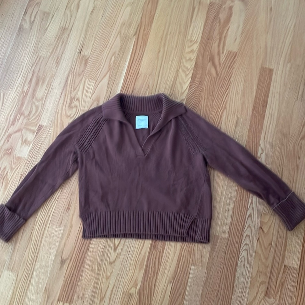 Abercrombie Cotton Collared Sweater